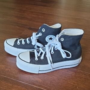Converse Black High-Top Sneakers